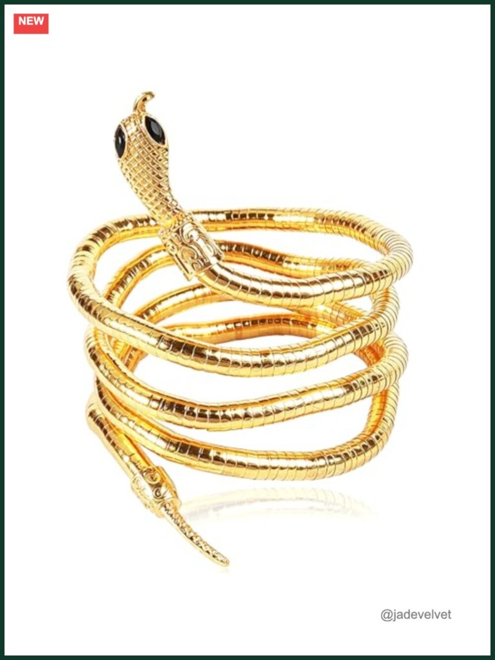 Bendable Snake Necklace Bracelet Set for Women Medusa Costume Jewelry